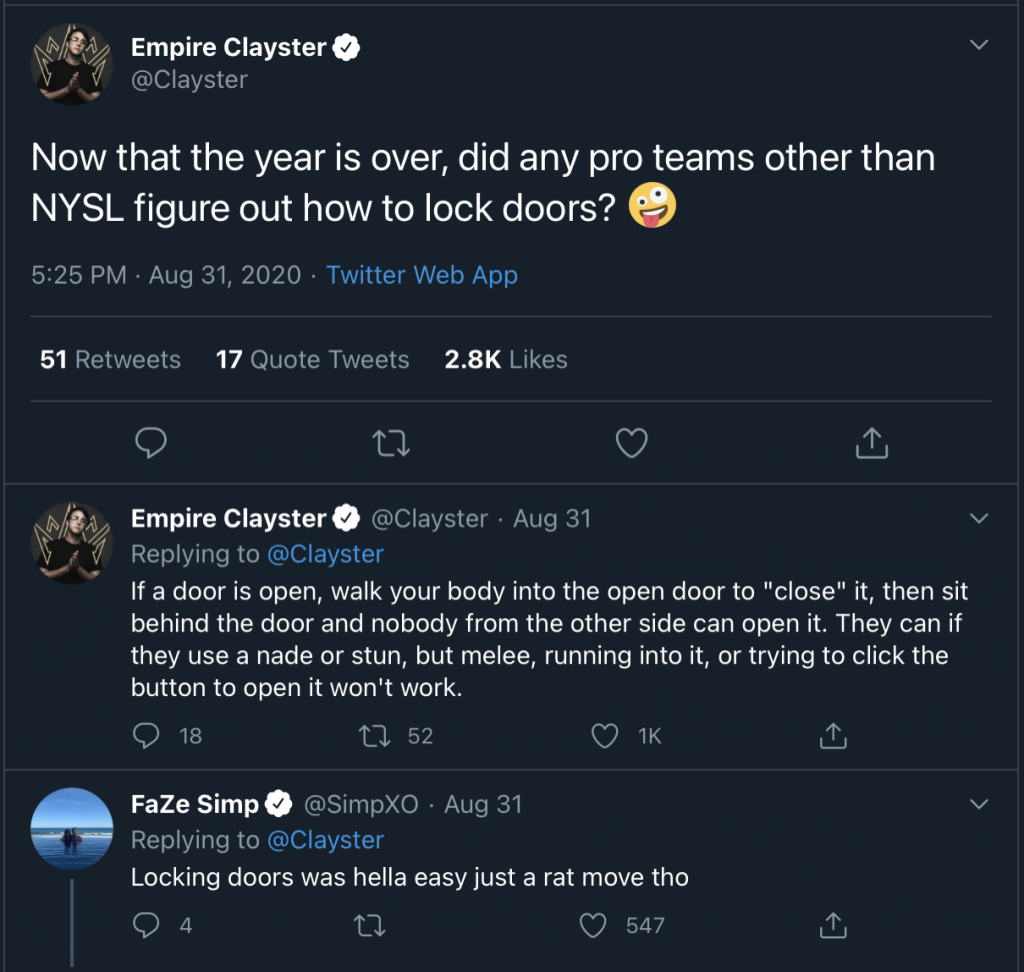 Empire Clayster on Twitter