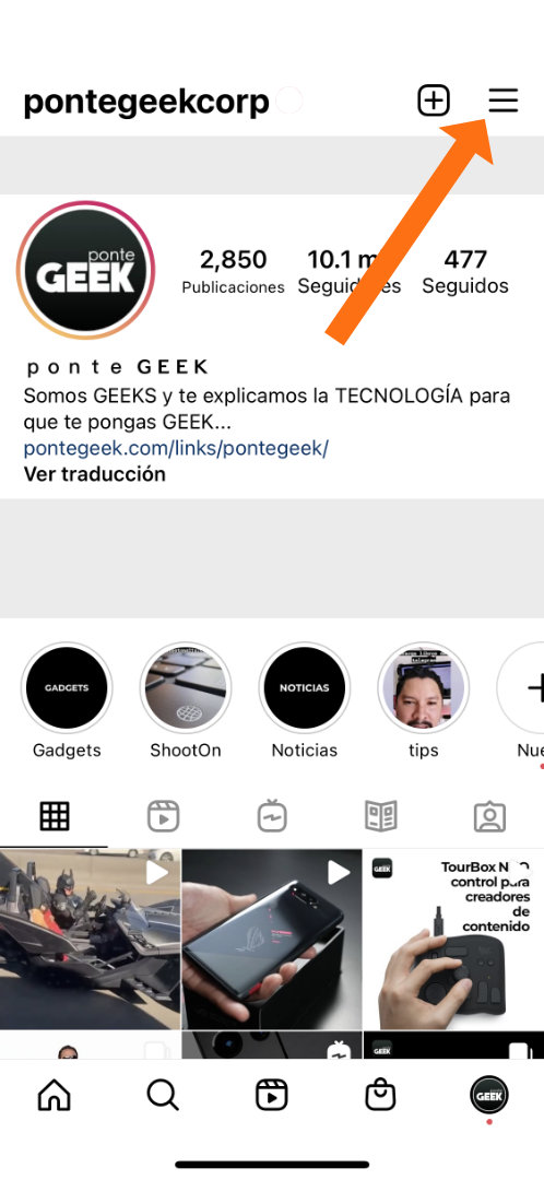 Menu - Restaurar Posts
