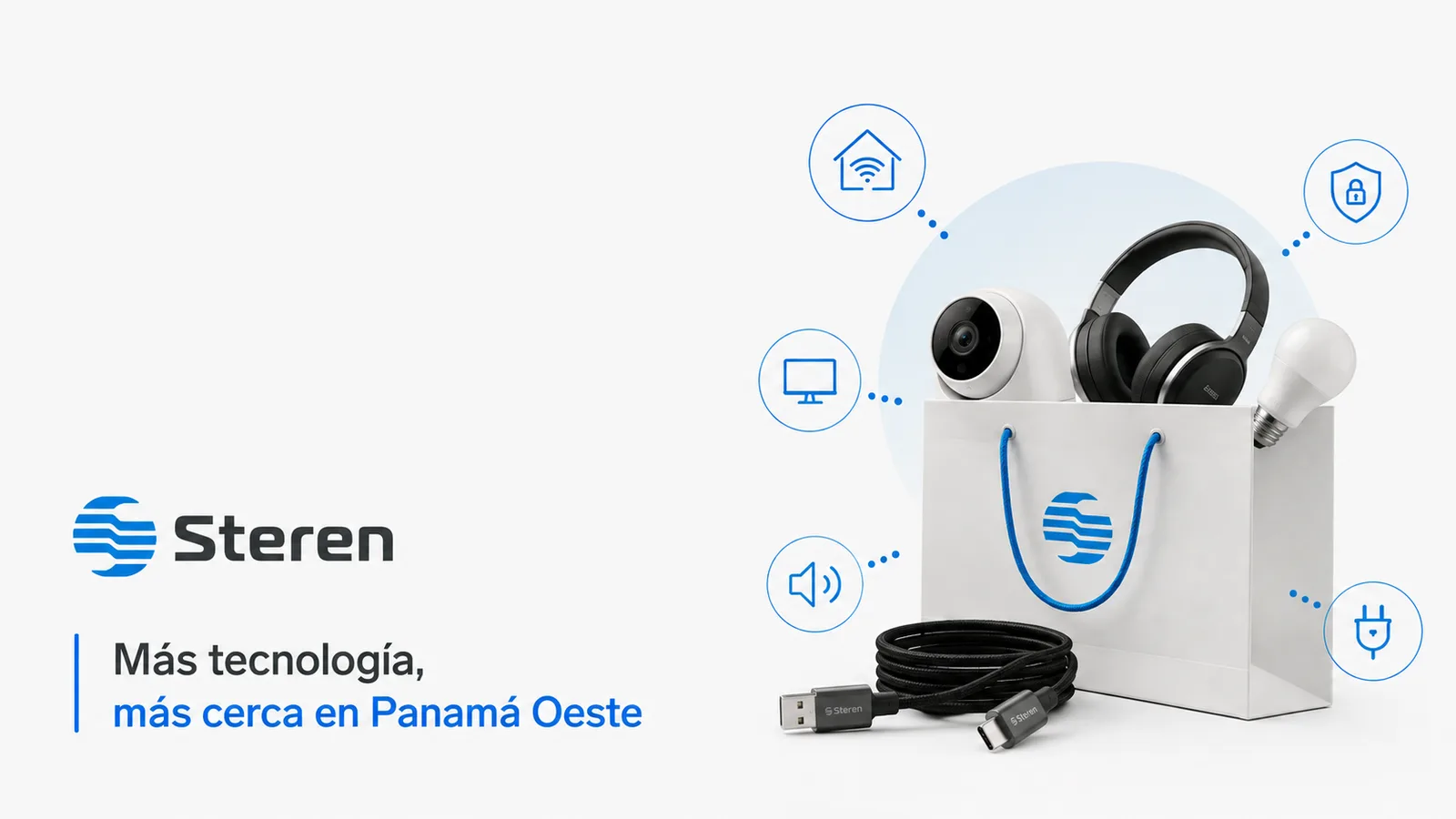 Tecnología, gadgets y smart home: Steren abre una opción en Panamá Oeste